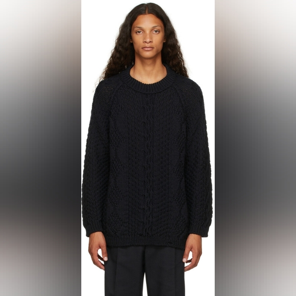 Maison Martin Margiela Other - Maison Martin Margiela reverse cable knit sweater size M BNWT